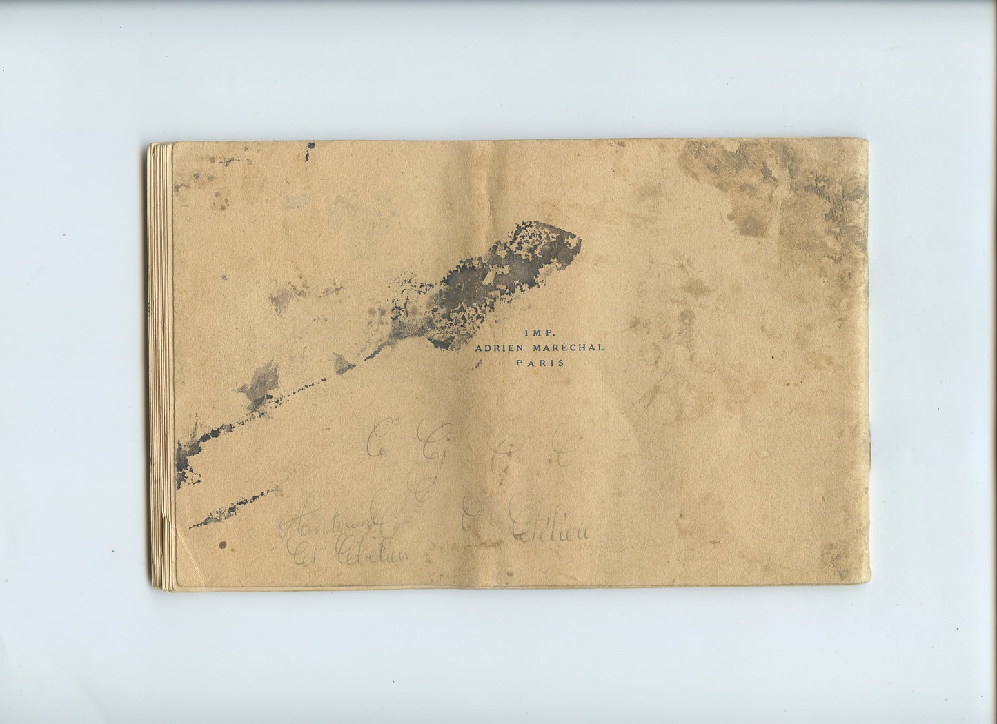 carnet de silhouettes d'avions 1914-18, avions alliés et ennemis 1917