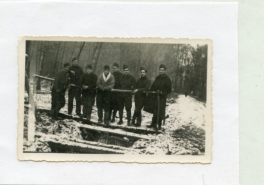 photo soldats français à Rohrwiller Alsace 1939-40
