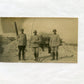 photo officiers à Ville sur Tourbe 44°RAC Champagne 1916 10,5x6,5 cm