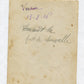 belle photo artilleurs avec canon de 75 français fort de Souville Verdun Juillet 1916 11x9 cm