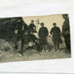 photo sous officiers et canonniers Perthes les Hurlus 2° batterie 44°RAC Champagne 1915 10,5x6,5 cm