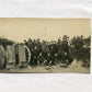 photo de la 2°batterie devant Perthes les Hurlus 44°RAC Champagne 1915 10,5x6,5 cm