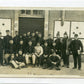 carte photo groupe de poilus du 21°RI Langres Juillet 1914