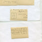 lot de 4 photos poste de secours Jumigny, Aisne Chemin des Dames, juillet 1917, 232°RA 3,3x4 cm