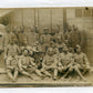 carte photo poilus mitrailleurs du 413°RI 1914-1918
