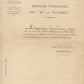 2 diplômes de modèles différents de la médaille interalliée pour le même poilu 1914-1918