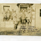photo officiers dont chef de corps du 213°RI  et 232°RAC, Carspach Alsace mars 1917, 13,5 x8 cm