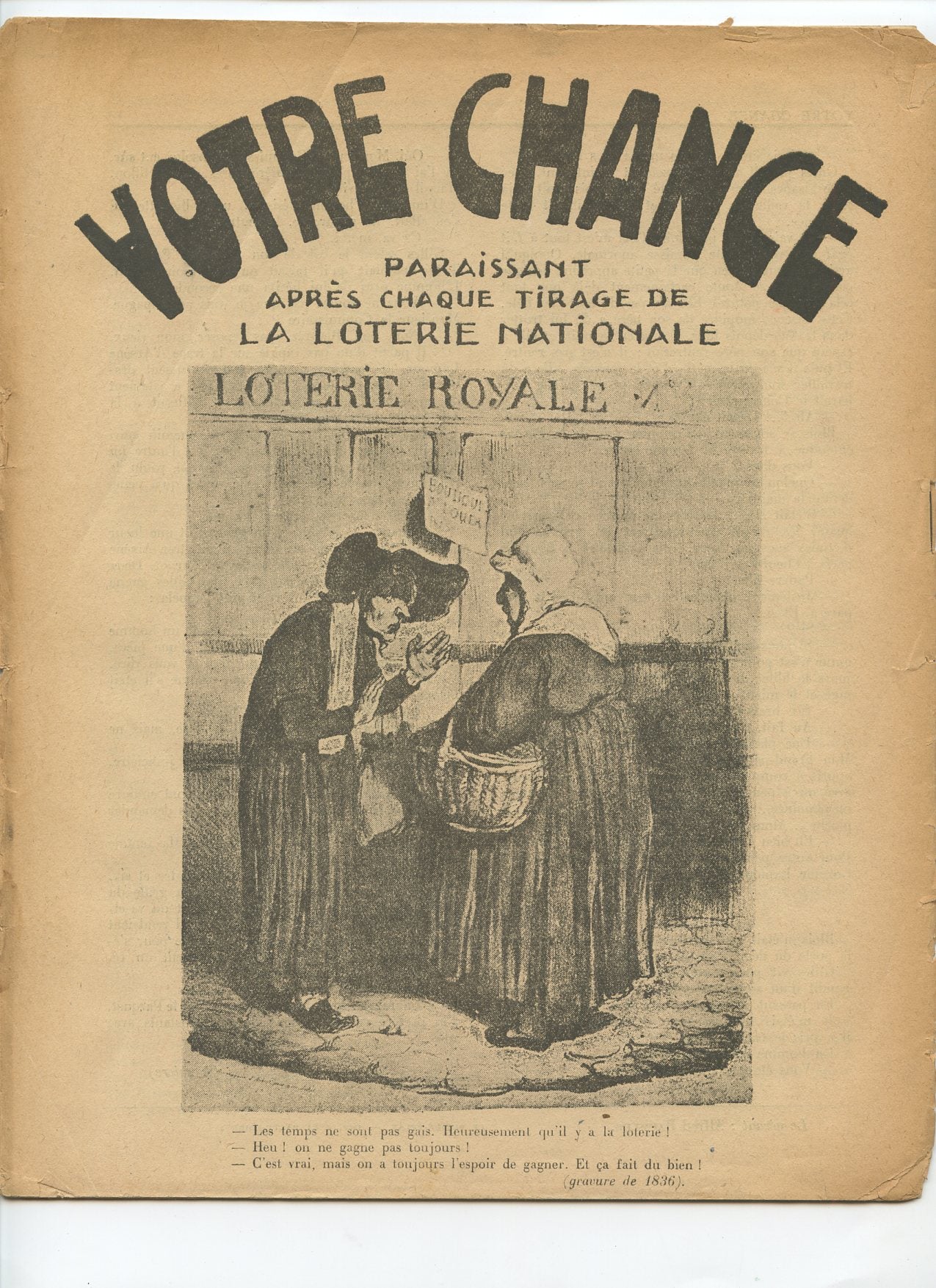 livret la loterie nationale, secours national, 1941, Maréchal Pétain, Vichy, Etat Français