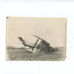 grande photo avion français écrasé à Chartres en 1925 légende au dos 17 x 12 cm