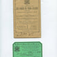 livret et carte d'adhèrent d'un vétéran de la guerre de 1870-71