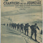 journal jeux d'hiver des chantiers de la jeunesse Villard de Lans 1942, nombreuses photos