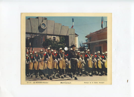 photo disque musique de la Légion Etrangère Sidi Bel Abbes Algérie