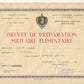 diplôme médaille coloniale agrafe Maroc 1925-26 avec photos et diplôme de préparation militaire de son fils
