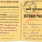 carte défense passive Equipes nationales ville de Châteauroux ordre de réquisition 1940-44