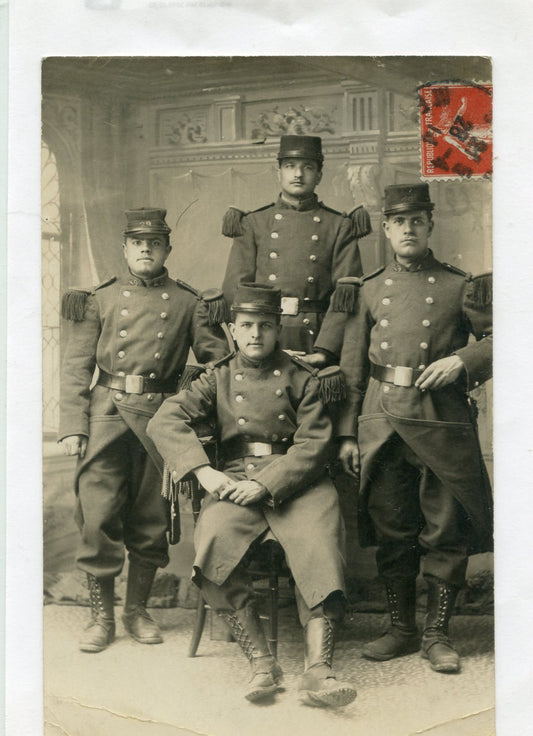carte photo chasseurs du 29°BCP, Saint Mihiel 1914