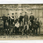 carte photo camp de Ste Marthe Marseille Zouaves aviateurs avec sénégalais du 8°RTS 1923