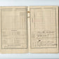 livret militaire soldat de haute Saône artilleur campagne de 1870, annotations intéressantes siège de Belfort