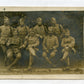 carte photo d'un groupe de poilus du 105°RI Riom novembre 1918