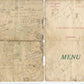 menu du 4° régiment de dragons en Indochine, Cavalerie, avec dédicaces