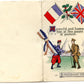 carte de voeux franco anglaise 1914-1918