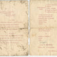 menu du 4° régiment de dragons en Indochine, Cavalerie, avec dédicaces