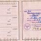 livret de travail III°Reich pour un ouvrier Français 1944