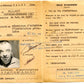 carte d'identité du service des essences et carte du combattant du même homme