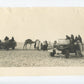 grande photo Sahara Tombouctou rencontre caravane et convoi militaire 1948 23x17 cm