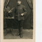 carte photo d'un zouave ou tirailleur, 1°régiment Saint Amarin Alsace 1919