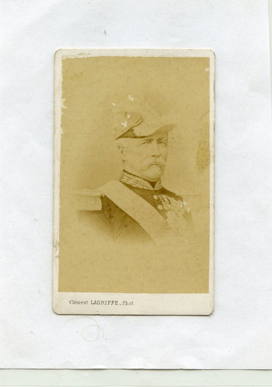 photo carte de visite du maréchal Mac Mahon second empire 1870