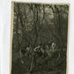 photo soldats français travaillant bois de Michelbach Alsace 1914-1918 12x8 cm