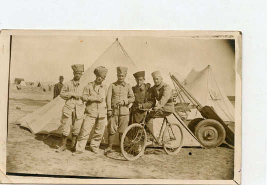 carte photo de tirailleurs au Maroc ou en Algérie 1937, 11°RTA