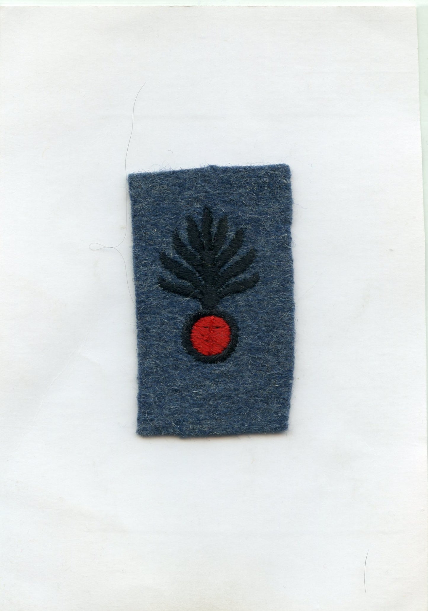 brevet de spécialité de manche bleu horizon grenadier 1914-18