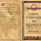 carte d'identité Etat Français préfecture de l'Ariège 1943