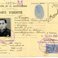 carte d'identité Etat Français préfecture de Haute Garonne 1941