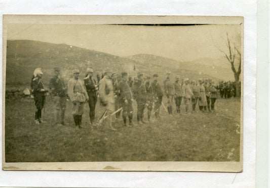 carte photo visite de Joffre Vosges 1915, 1914-1918