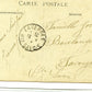 carte photo du poste de police du 30° rgt d'infanterie Annecy vers 1910