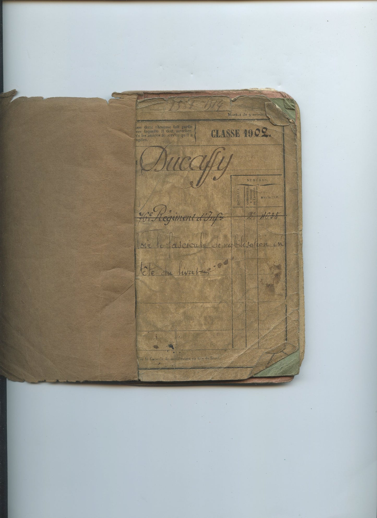 livret militaire et cartes postales d'un soldat détaché aux troupes indochinoises coloniale 1914-18