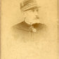 grande photo cartonnée d'un général III° république commandeur de la Légion d'honneur 16,5 x 10,5 cm