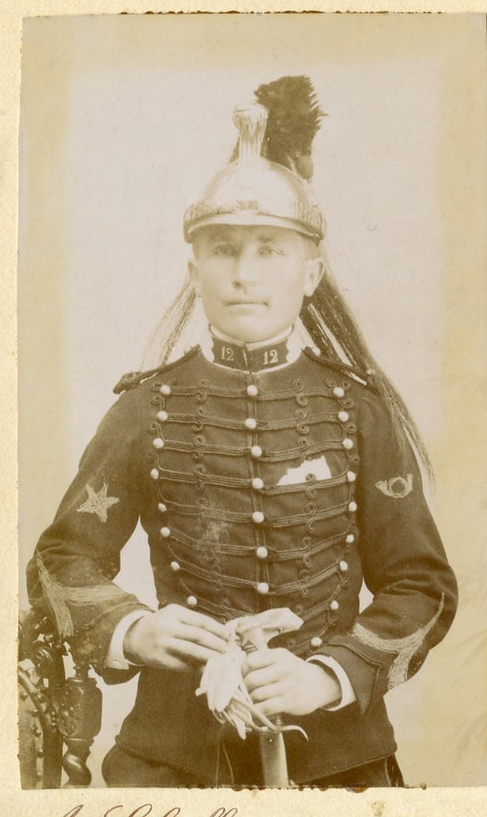 photo CDV éclaireur du 12° Dragons Toul vers 1900-1910