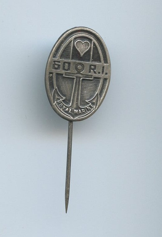 insigne de fourragère du 60°RI métal léger années 30-40