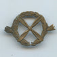 insigne de béret en bronze des aérostiers années 30 43x29mm