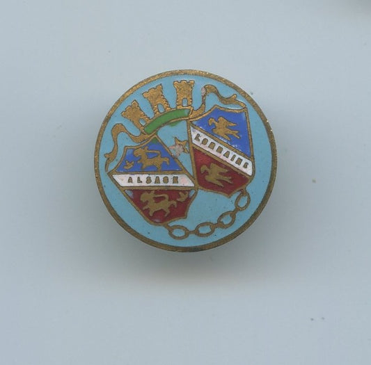 insigne réduction Alsace Lorraine 1870-71 22mm
