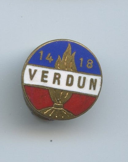 insigne des anciens combattants de Verdun 1914-1918 17mm