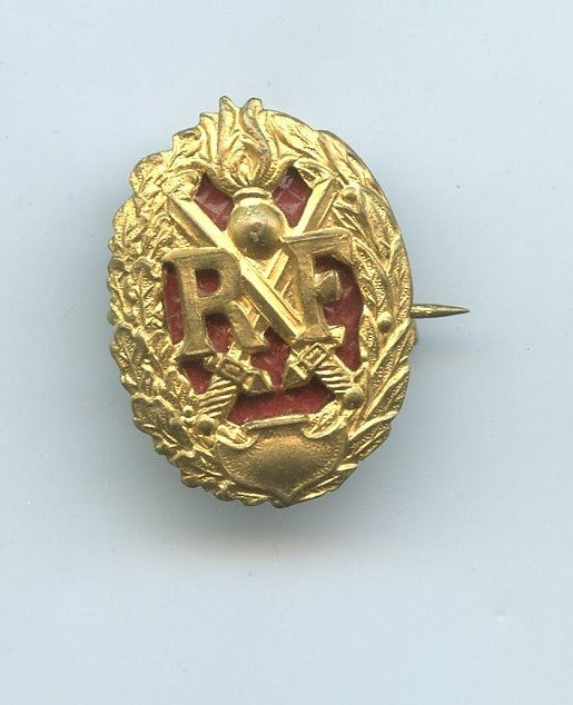 insigne brevet de chef de section d'infanterie 1939-40 27x20mm