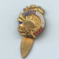 1914-1918: insigne de boutonnière légion vosgienne amicale anciens combattants 14-18 23mm de haut