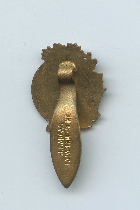 1914-1918: insigne de boutonnière légion vosgienne amicale anciens combattants 14-18 23mm de haut