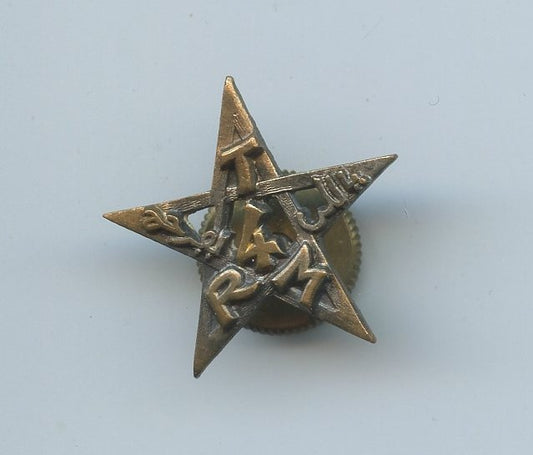 insigne de calot du 4° tirailleurs marocains Drago Paris 23mm