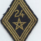 losange modèle 45 24° régiment de spahis Marocains