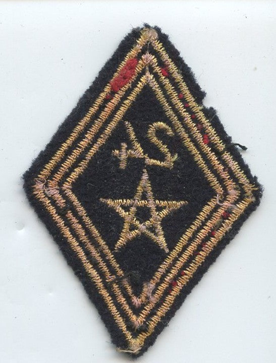 losange modèle 45 24° régiment de spahis Marocains